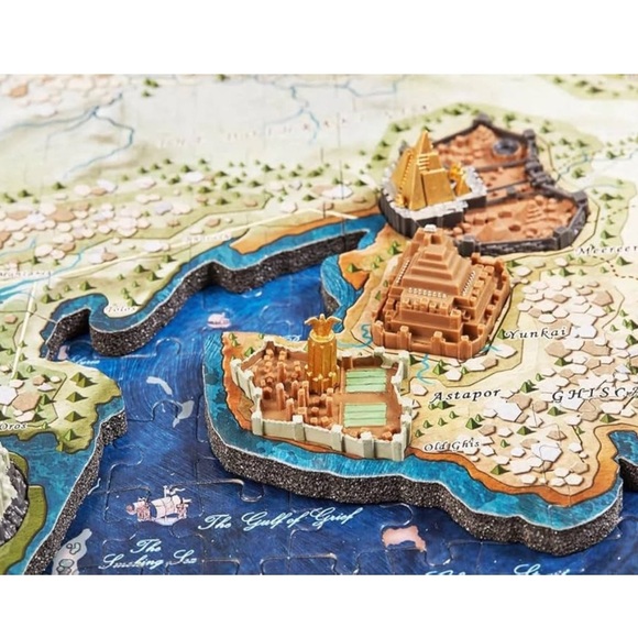 Game of Thrones (GOT) HBO 3D Puzzle Westeros & Essos 891-pieces - Picture 5 of 8